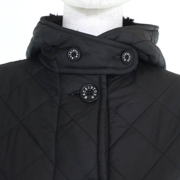 Great Mackintosh coat black polyester Women 36
