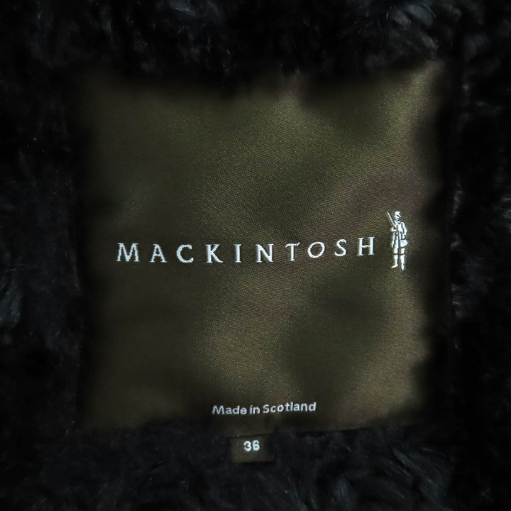 Great Mackintosh coat black polyester Women 36