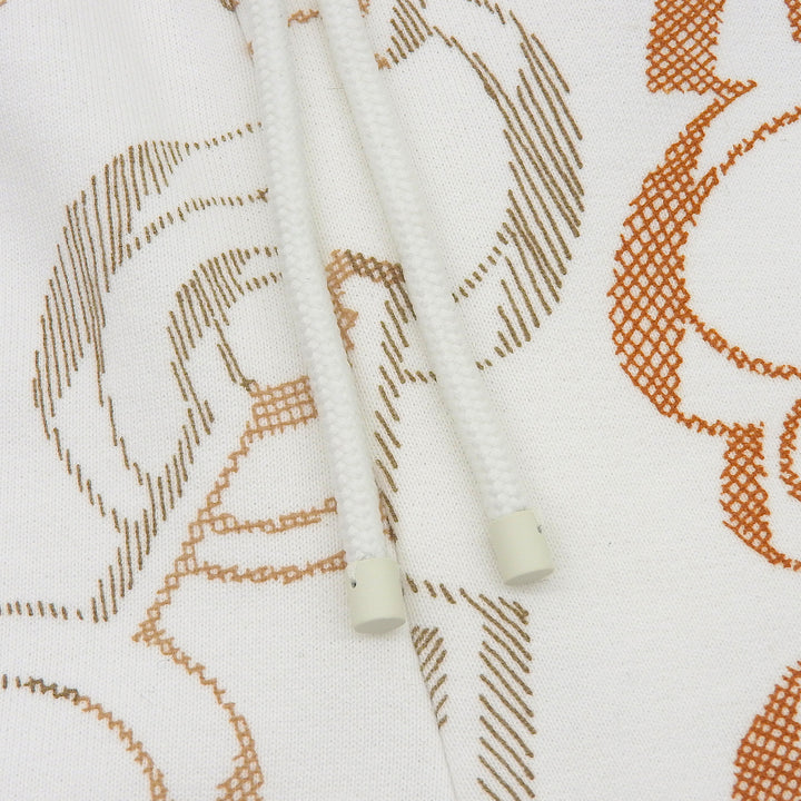 Excellent HERMES Shorts Do Re Boucles white cotton Women 38 3H4412DE