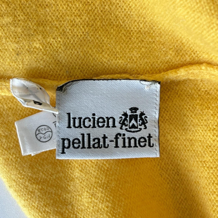 Great Lucien Pellat-Finet knit yellow cashmere Women S