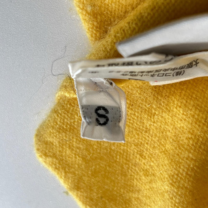 Great Lucien Pellat-Finet knit yellow cashmere Women S
