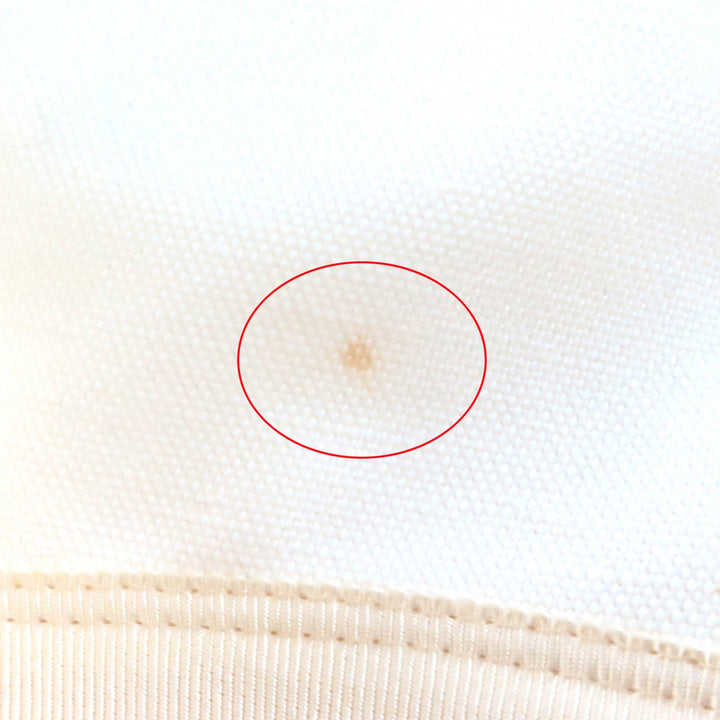 Excellent HERMES hat Gaelle white Hemp Women 58