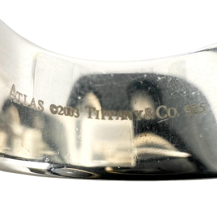 Excellent TIFFANY&Co. Pierce Atlas Hoops for both ears Silver 925 Women