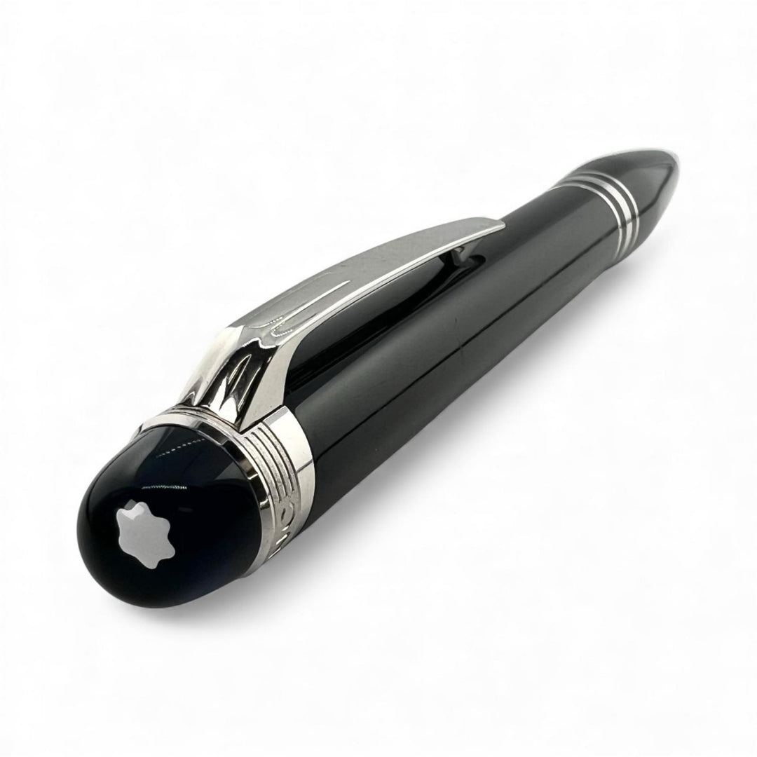 Great MONTBLANC Ballpoint pen Starwalker Blue Dome White Star Twist Type Black