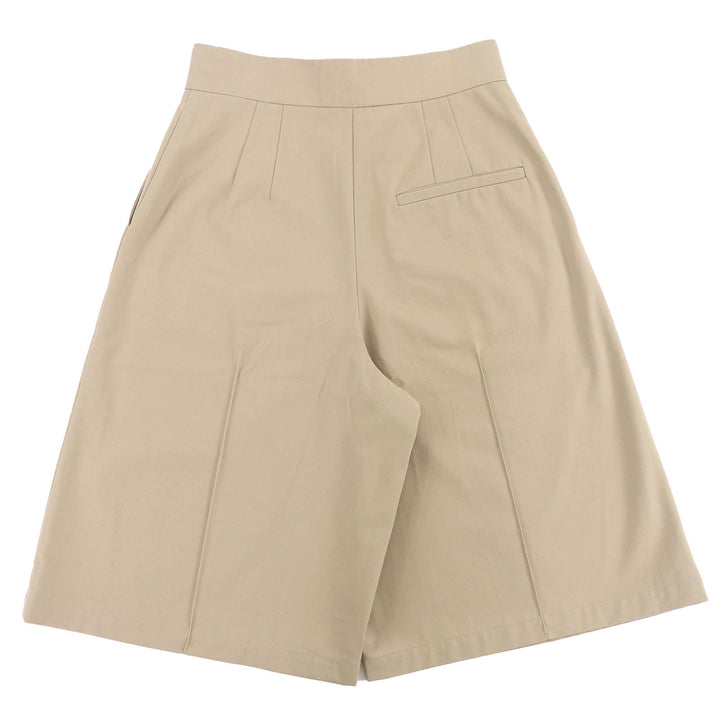 Pristine LOEWE Pants Tailored shorts beige cotton Women 36 S359Y04XCW