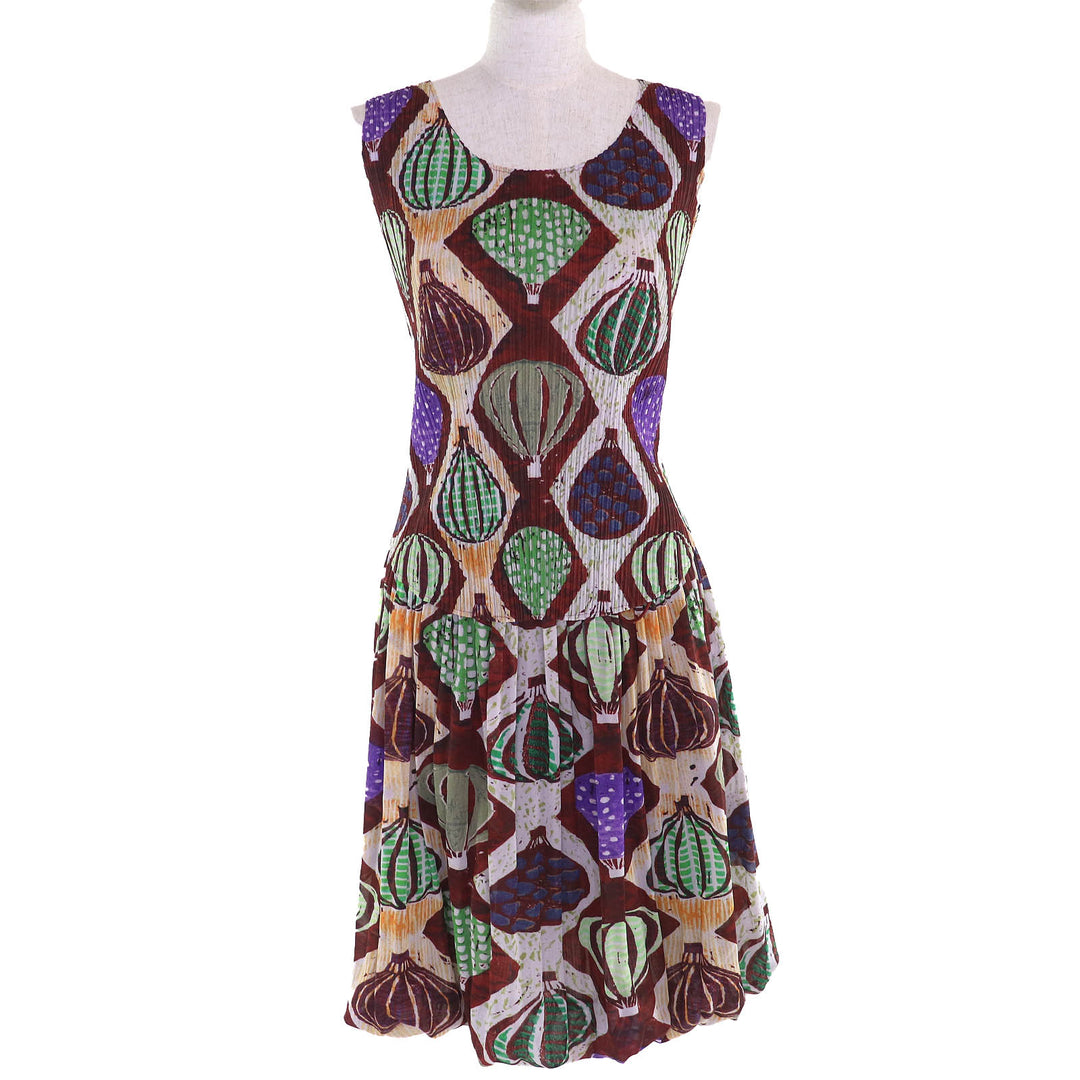 PLEATS PLEASEの2点セット バルーントップスカート PP93-JK626/PP93-JG623