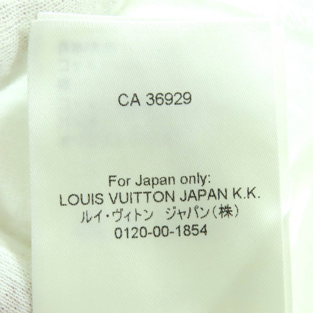 Excellent LOUIS VUITTON Short sleeve T-shirt LVChain logo patch crew neck S