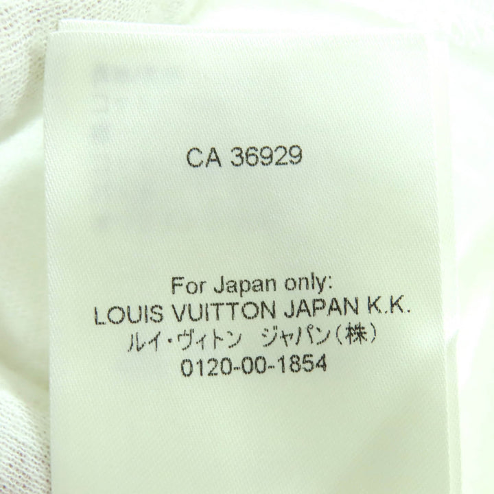 Excellent LOUIS VUITTON Short sleeve T-shirt LVChain logo patch crew neck S