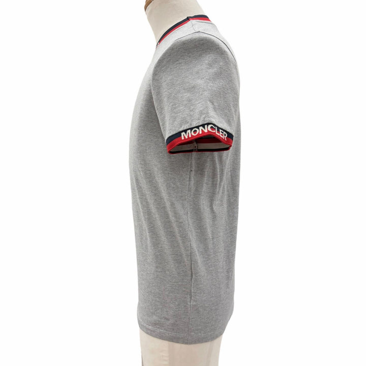 Great MONCLER Short sleeve T-shirt MAGLIA T-SHIRT Tricolor Raglan