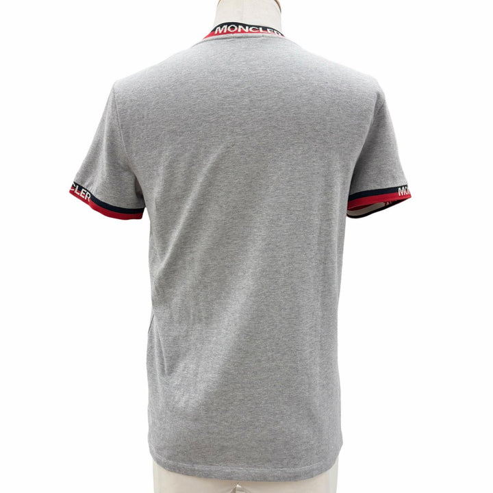 Great MONCLER Short sleeve T-shirt MAGLIA T-SHIRT Tricolor Raglan