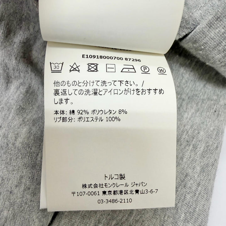 Great MONCLER Short sleeve T-shirt MAGLIA T-SHIRT Tricolor Raglan
