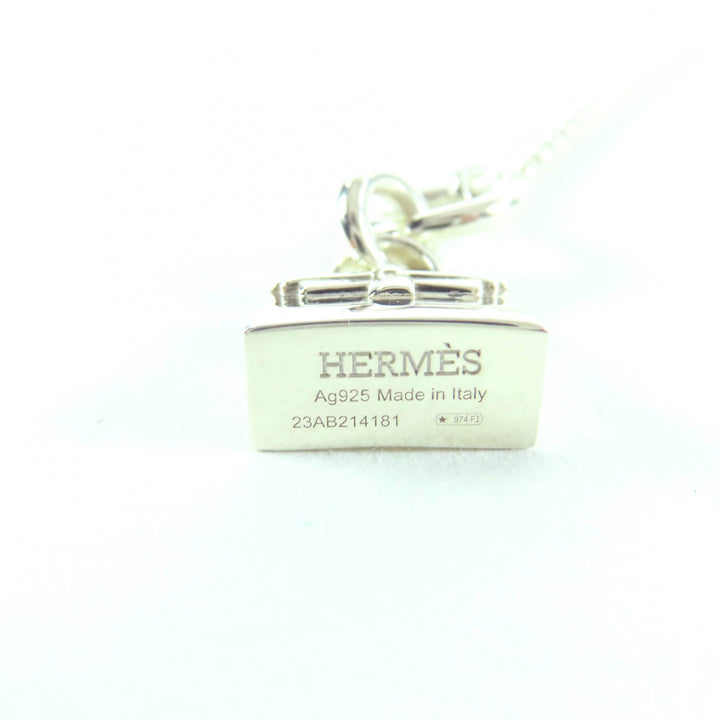 HERMES ネックレス アミュレット ケリー シルバー AG925 レディース