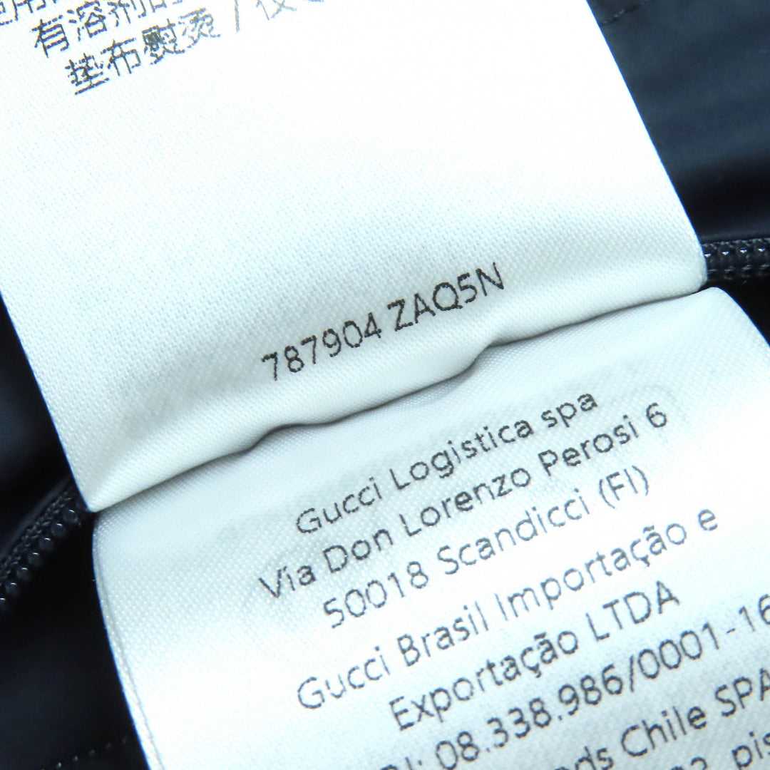 新品 GUCCI ジャケット GGジャカード 長袖 パッド入りシャツ ワインレッド 48 787904