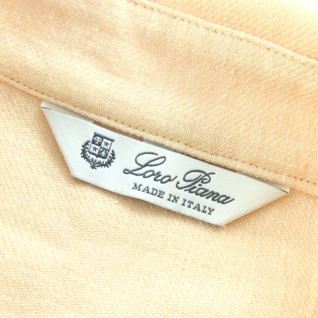 Loro Piana 短袖衬衫 Annalisa 米色亚麻女式 44 FAM7333