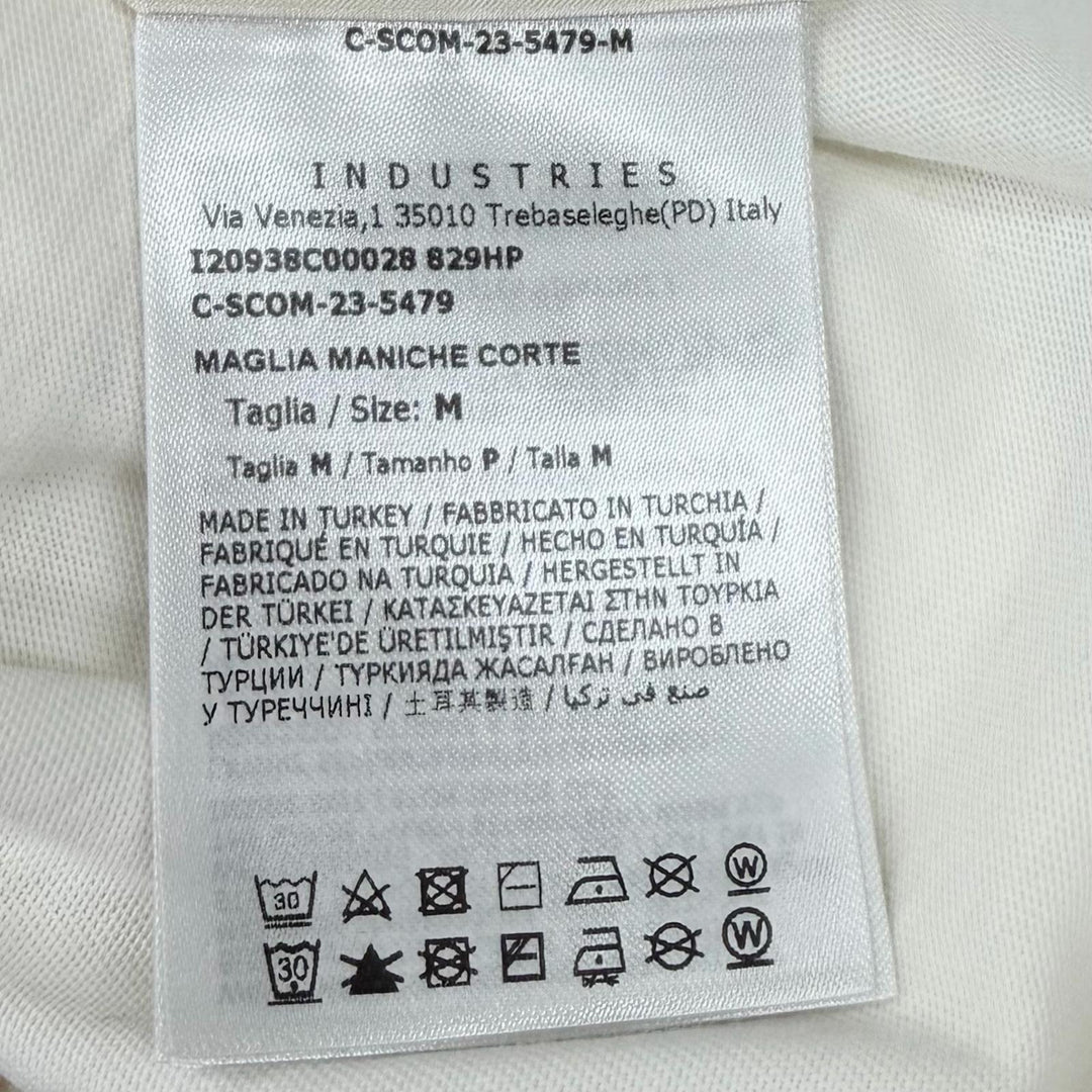 Excellent MONCLER Short sleeve T-shirt Ivory cotton Women M