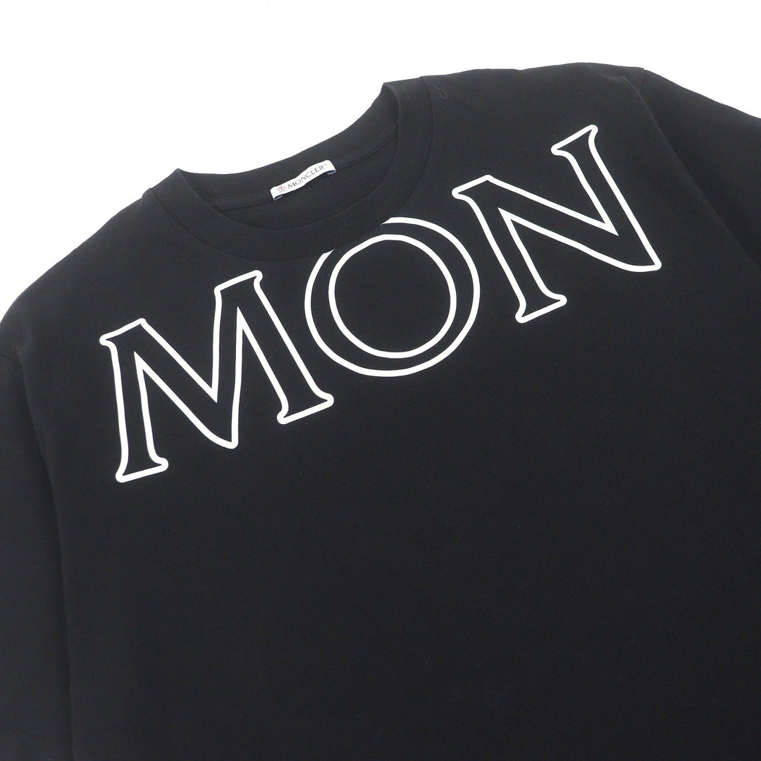 Excellent MONCLER Short sleeve T-shirt Stainless Steel-TSHIRT Logo print