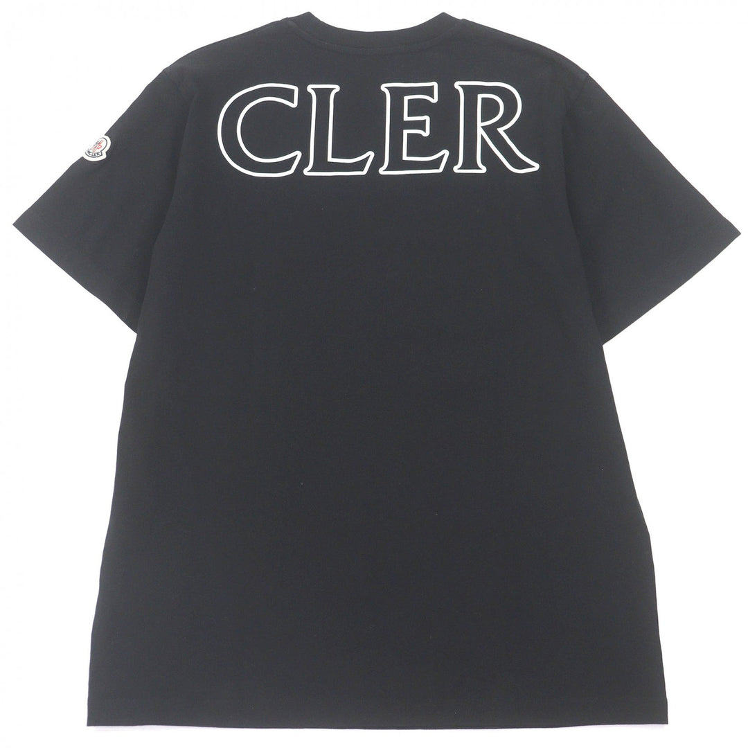 Excellent MONCLER Short sleeve T-shirt Stainless Steel-TSHIRT Logo print