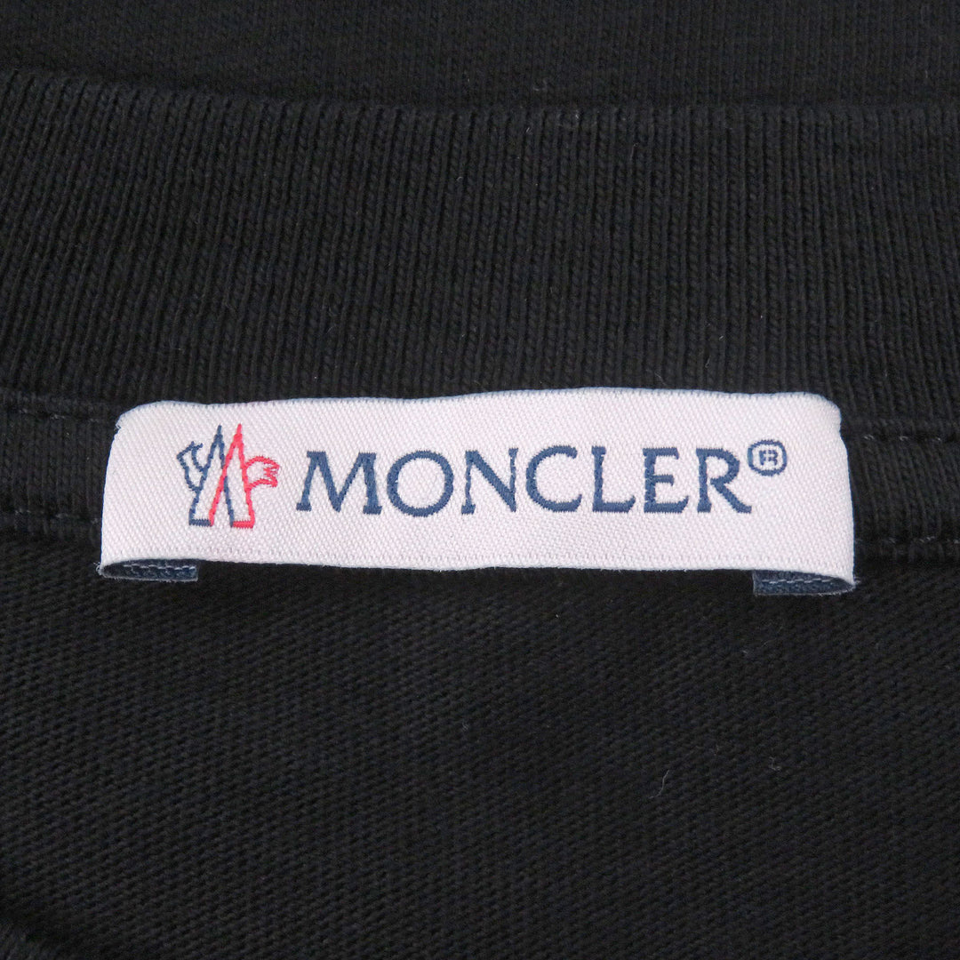 Excellent MONCLER Short sleeve T-shirt Stainless Steel-TSHIRT Logo print
