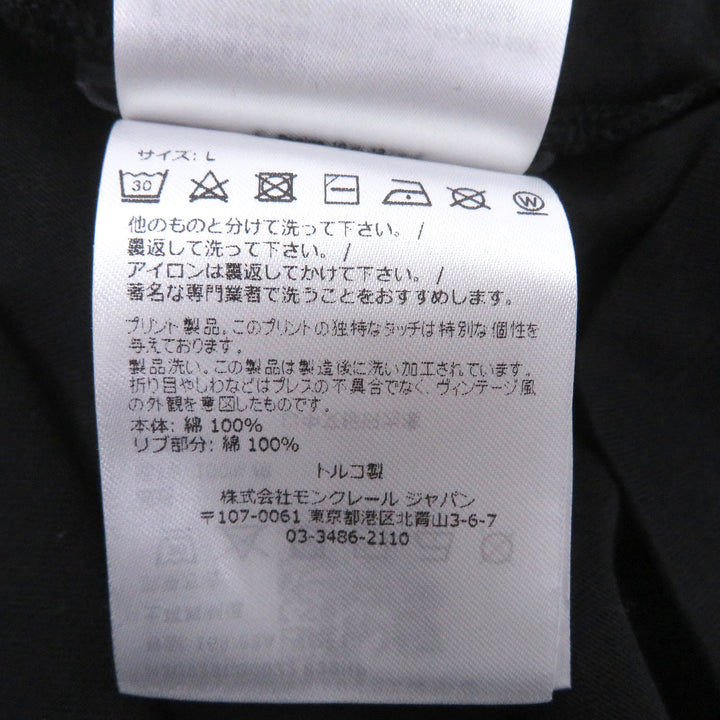 Excellent MONCLER Short sleeve T-shirt Stainless Steel-TSHIRT Logo print