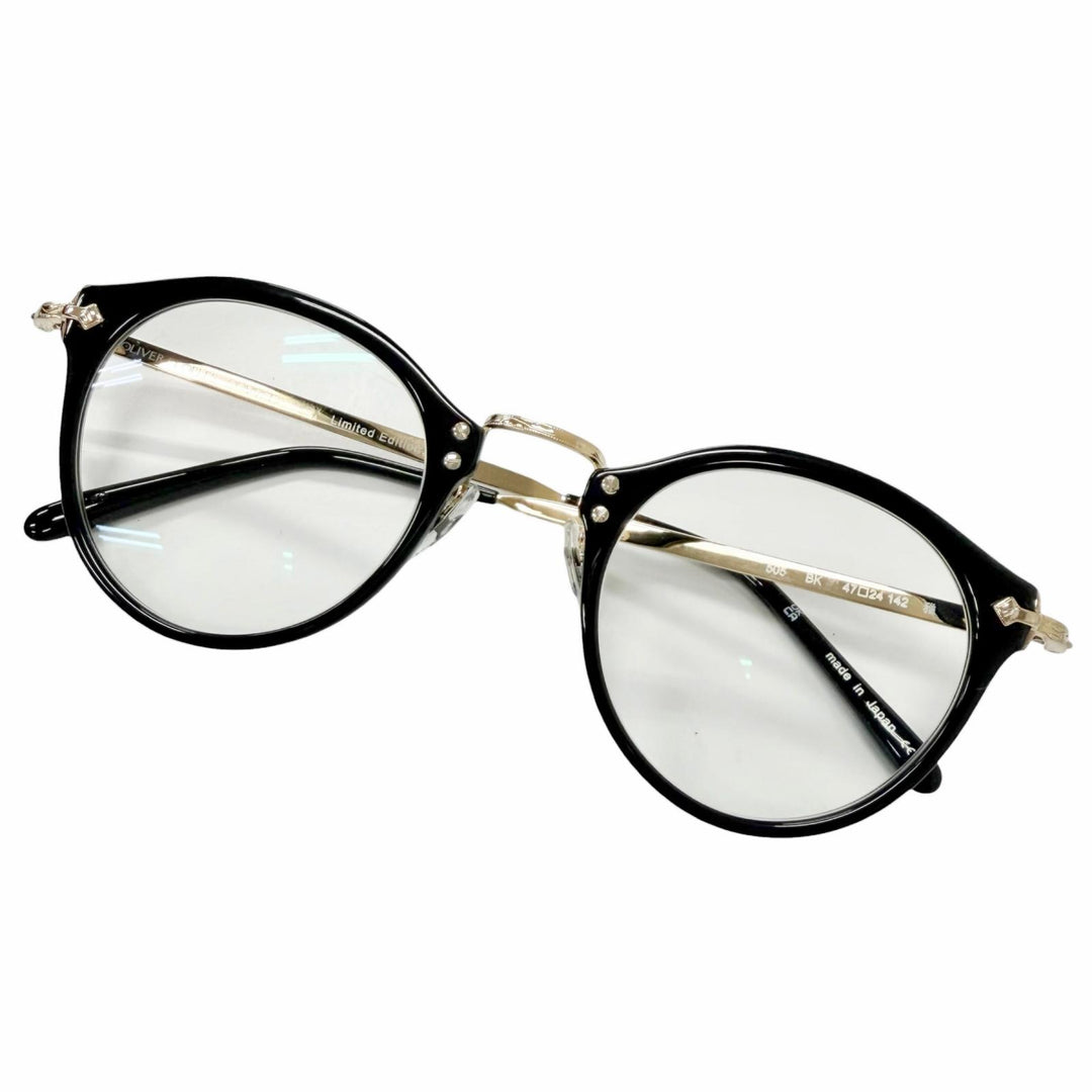 Great OLIVER PEOPLES Glasses 505 Limited Edition Miyabi black mens