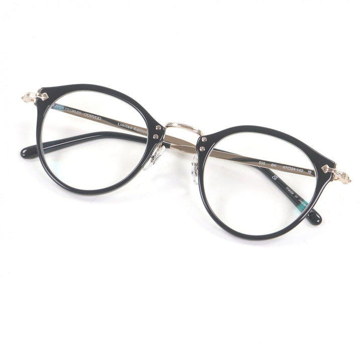 Pristine OLIVER PEOPLES Glasses Miyabi 505 Limited Edition Boston Frame black