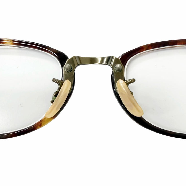 Very Good BJ CLASSIC COLLECTION Glasses Marble Pattern Clear brown