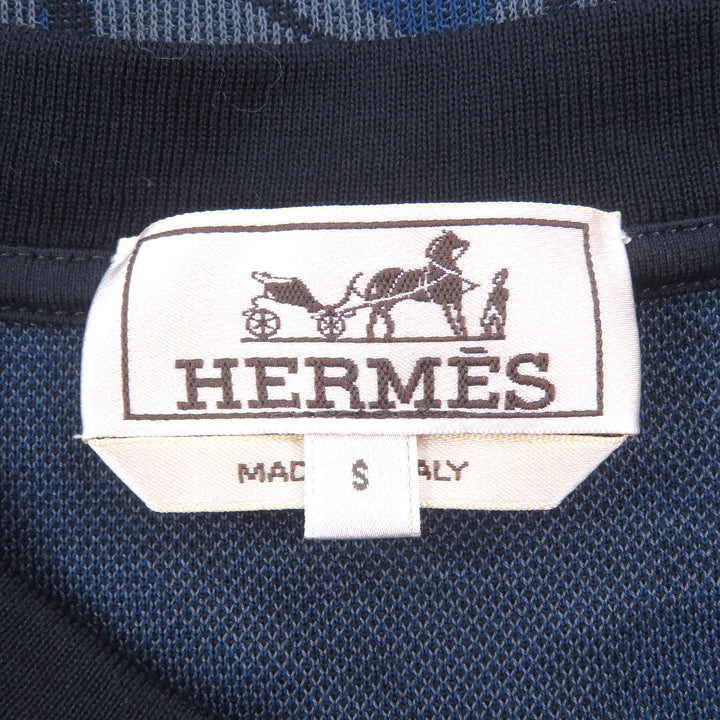 Excellent HERMES Short sleeve T-shirt Dance of Horses Light