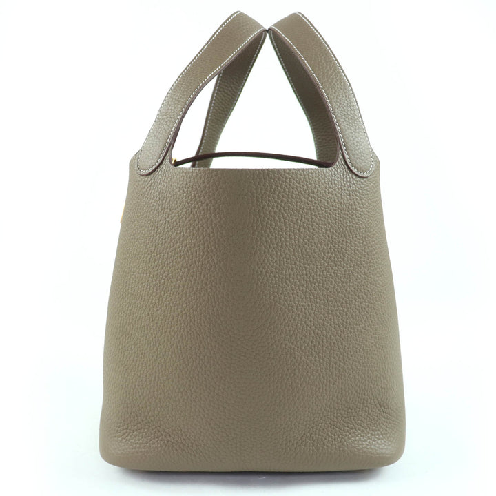 新品 HERMES ハンドバッグ ピコタンロック MM22 トリヨンクレマンス レディース