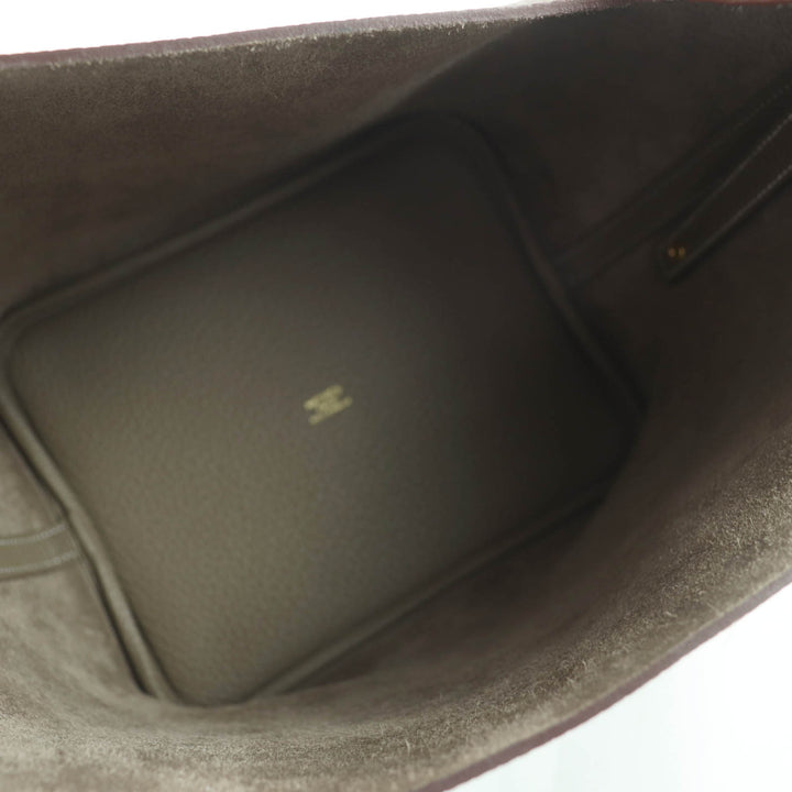 新品 HERMES ハンドバッグ ピコタンロック MM22 トリヨンクレマンス レディース