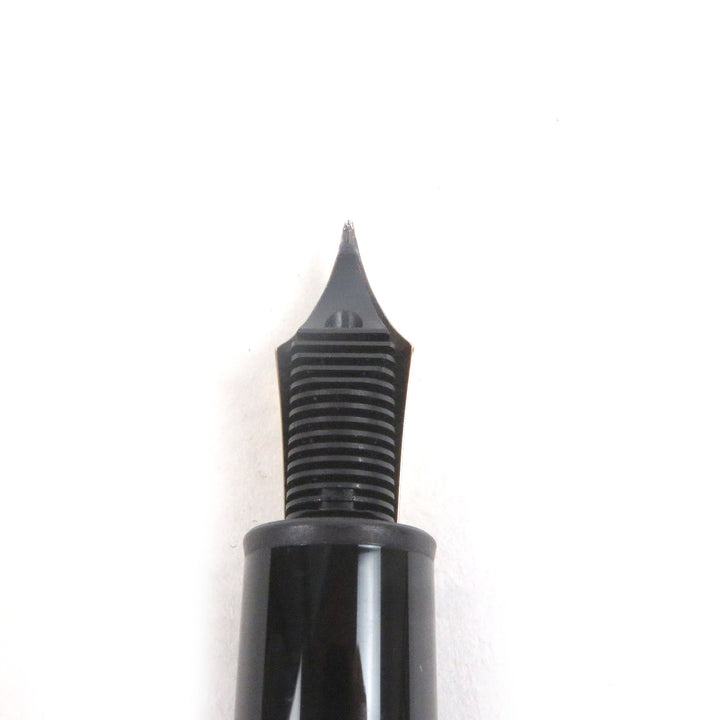Great MONTBLANC fountain pen Meisterstück 146 Cap type Black gold 14K mens