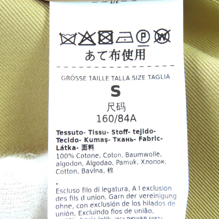 Excellent Max Mara poncho White tag logobutton collarless capecoat S 23473104366