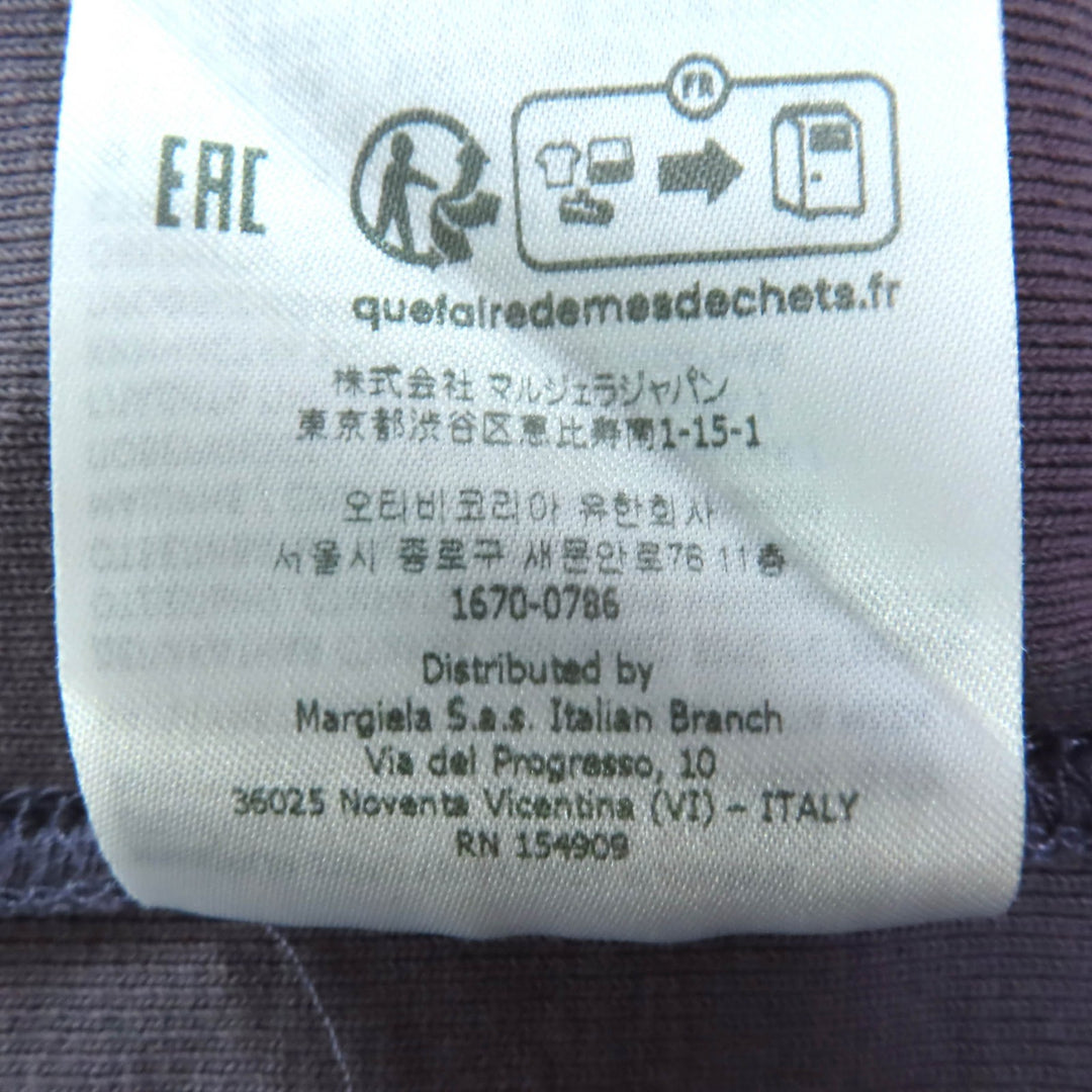 プリスティン メゾン マルジェラ 1 スウェット パープル コットン レディース XS S51GU0129