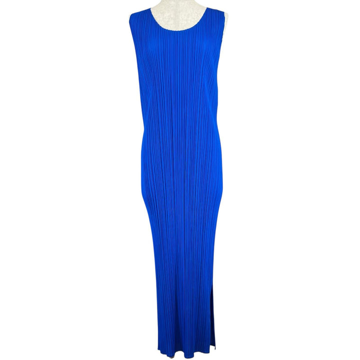 Excellent PLEATS PLEASE one piece blue polyester Women 2 PP11-JH201