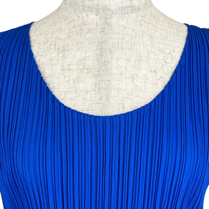 Excellent PLEATS PLEASE one piece blue polyester Women 2 PP11-JH201