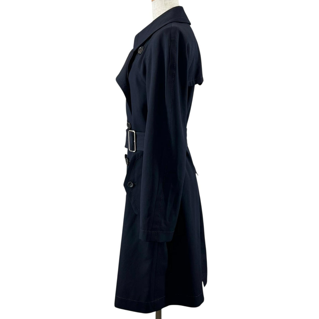 Excellent COMME des GARCONS COMME des GARCONS trench coat Stitch design wool