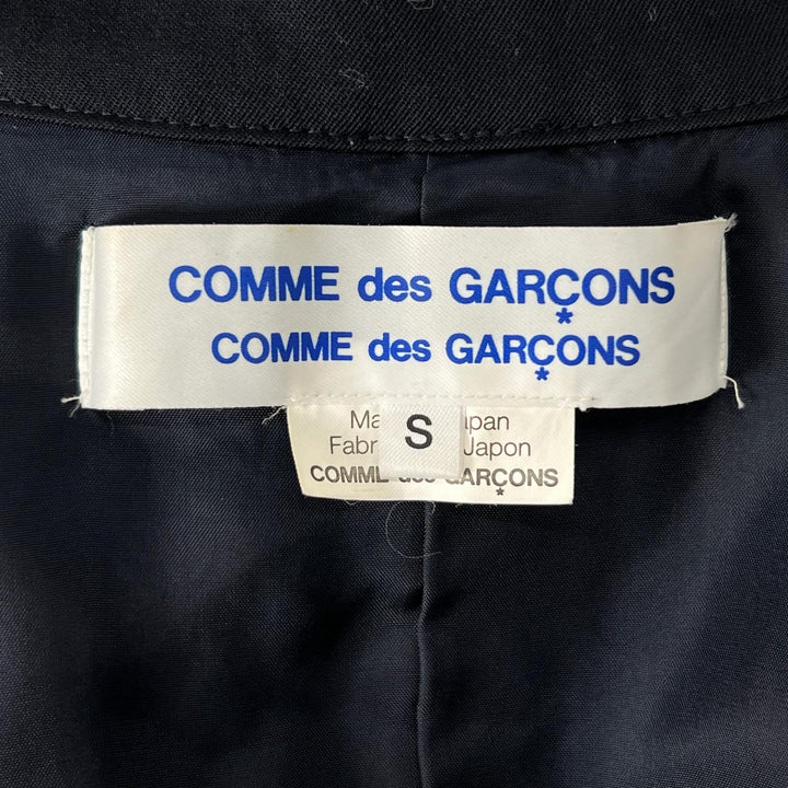Excellent COMME des GARCONS COMME des GARCONS trench coat Stitch design wool