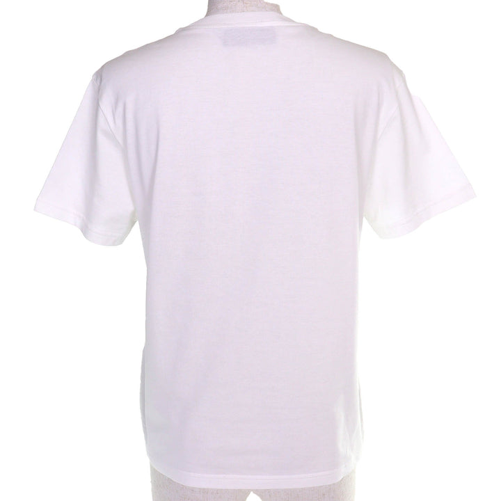 Excellent GUCCI Short sleeve shirt Logo embroidered cotton jersey white M 787299