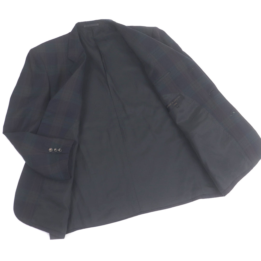 優良 COMME des GARCONS HOMME テーラードジャケット タナカオム AD1991