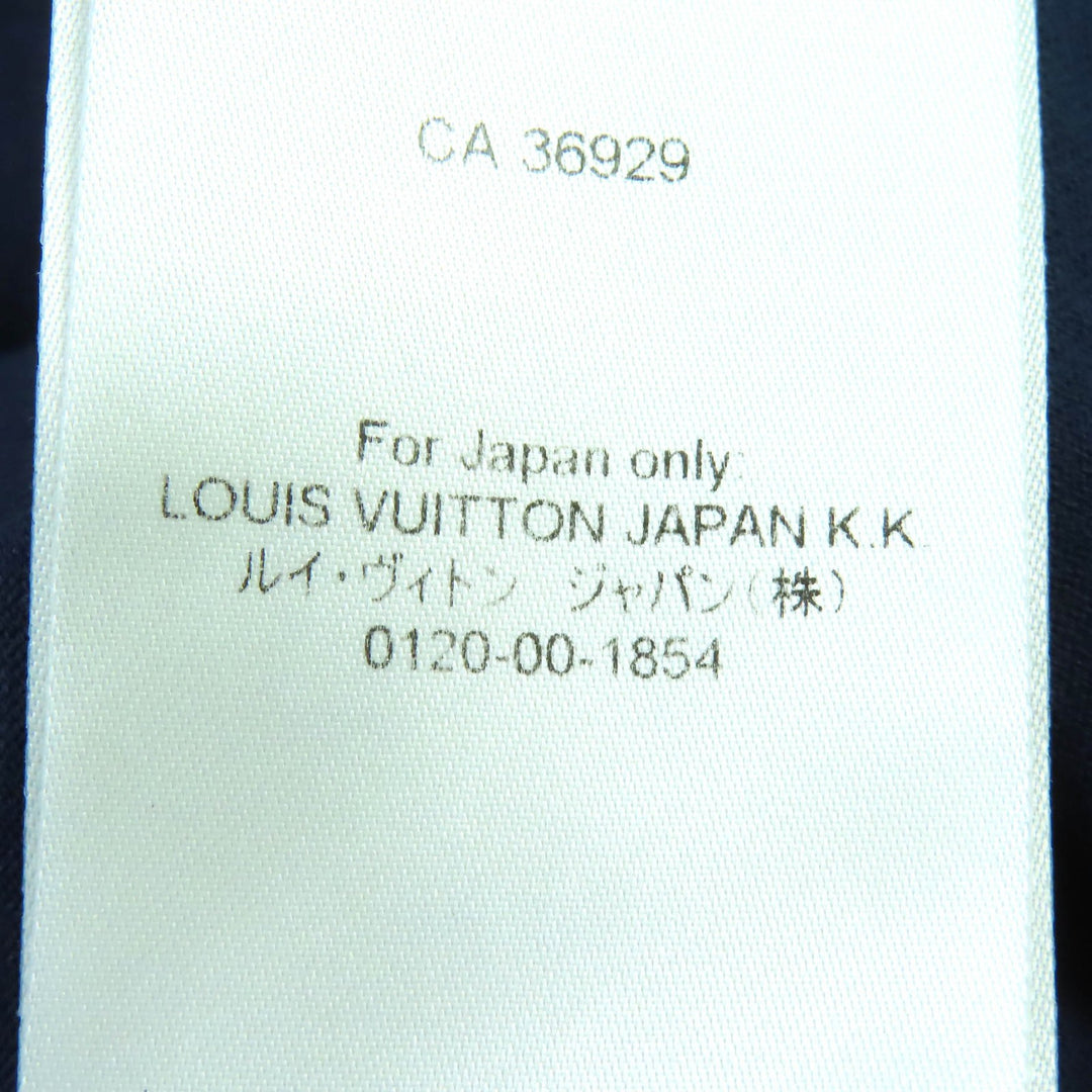 Great LOUIS VUITTON Short sleeve T-shirt Monogram Gradient Crew Neck Navy S