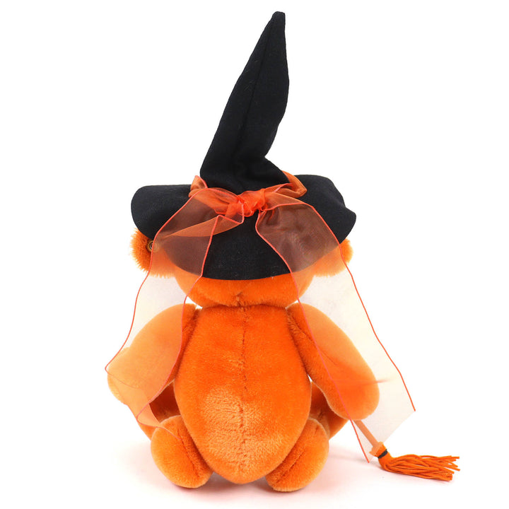 Excellent Steiff Halloween Teddy Bear Pumpkin to 1500 in Japan Orange 678202