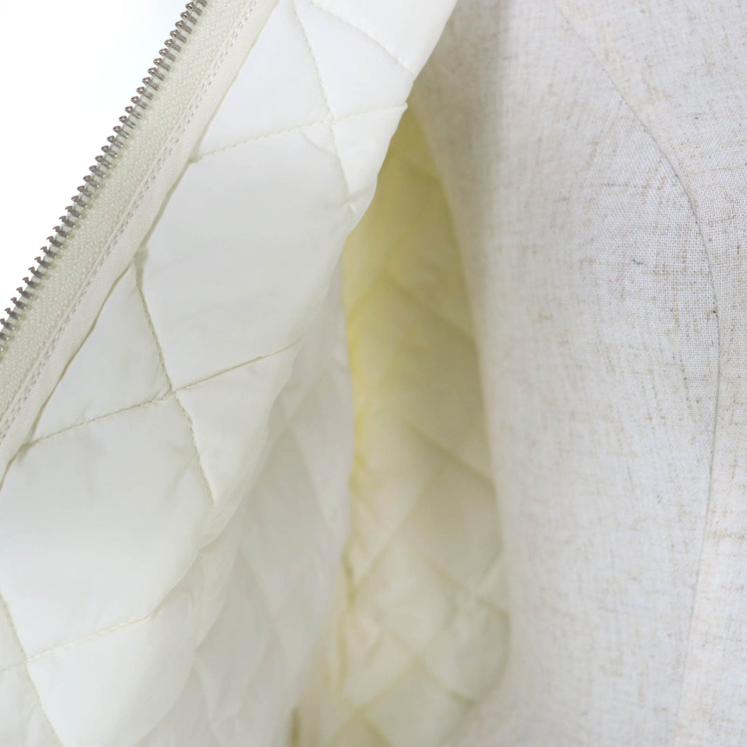 Pristine MM6 Maison Margiela Denim Jacket Quilted switching White 42 S54AM0289