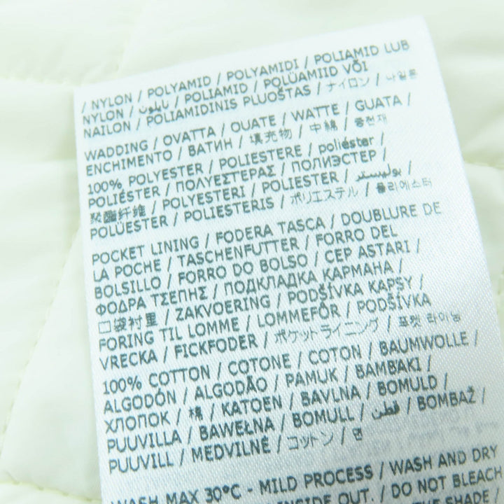 Pristine MM6 Maison Margiela Denim Jacket Quilted switching White 42 S54AM0289