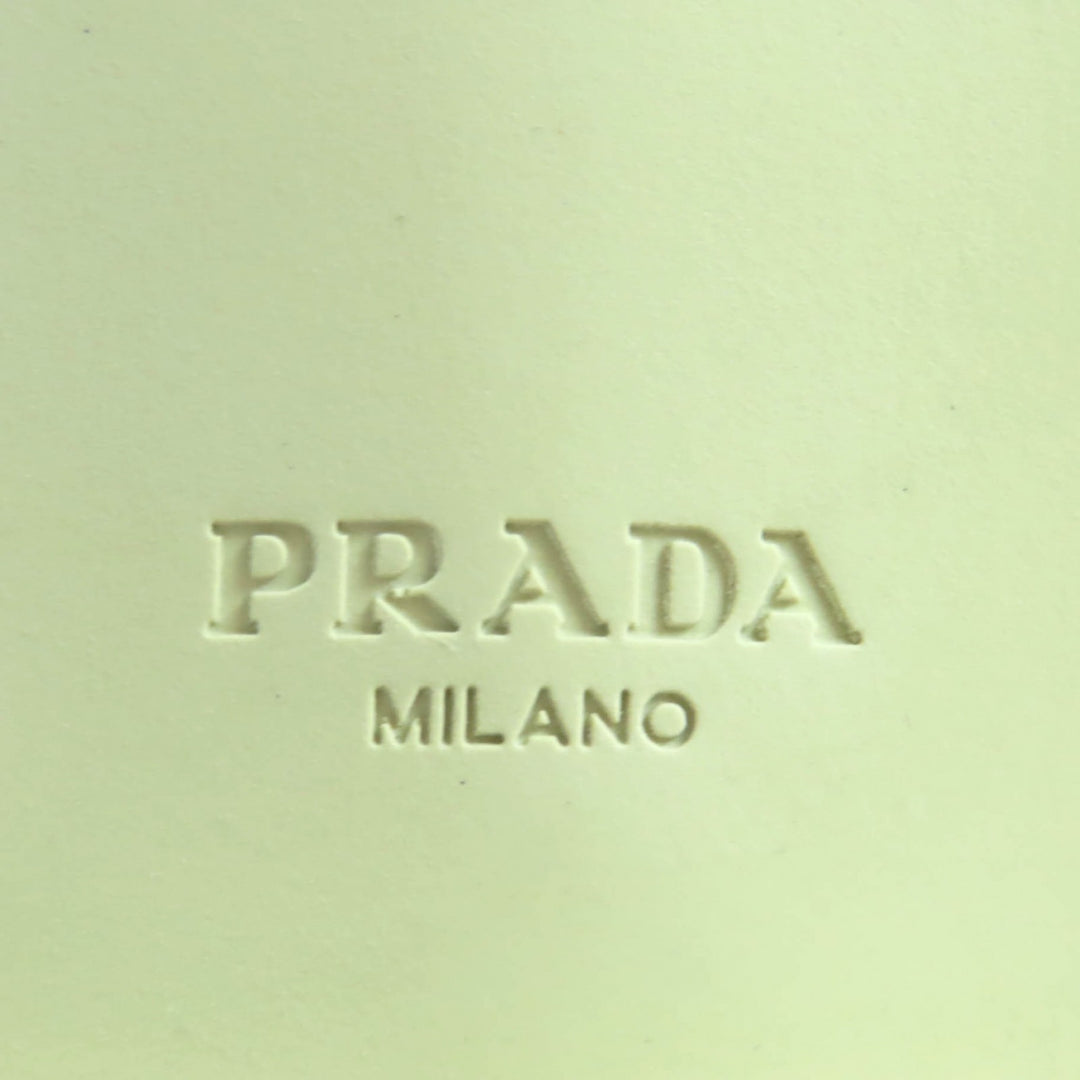 優れたPRADAショートブーツベージュレザーレディース37 1T782M