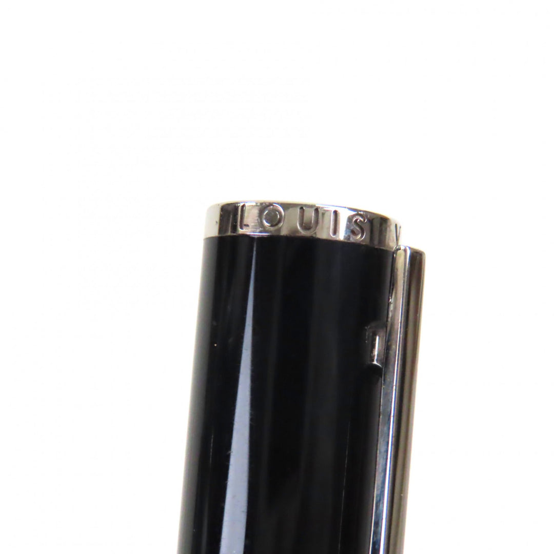 Very Good LOUIS VUITTON Ballpoint pen Jetligne Black Silver ー mens N79252