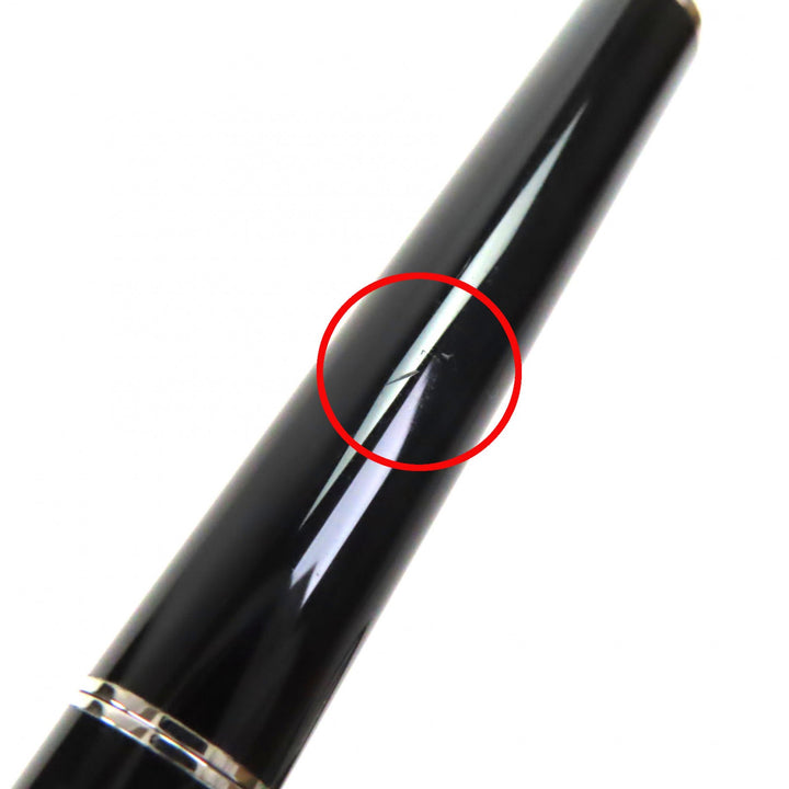 Very Good LOUIS VUITTON Ballpoint pen Jetligne Black Silver ー mens N79252