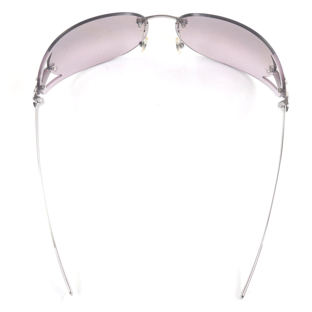 Great Cartier sunglasses PANTHERE de Cartier Two point Gunmetal Purple