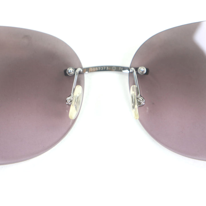 Great Cartier sunglasses PANTHERE de Cartier Two point Gunmetal Purple
