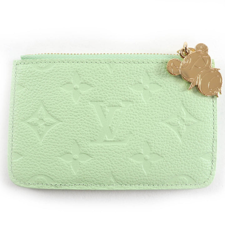 Excellent Louis Vuitton MURAKAMI Porte Cartes Romy LV TM Monogram Empreinte