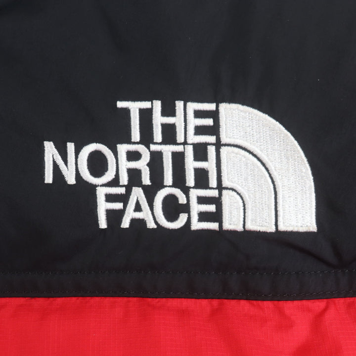 THE NORTH FACE 羽绒服 Nuptse 连帽衫 红色尼龙 男款 L 码 ND92041R