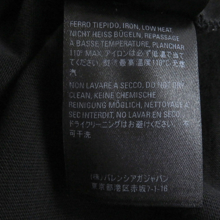 素晴らしいBALENCIAGAの半袖Tシャツ、BBロゴプリント、ダメージ加工、オーバーサイズ